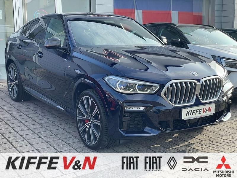 Blau Gebraucht 2021 BMW X6 M Sport SUV | 68.860 € (Fairer Preis) - Bild 1/4