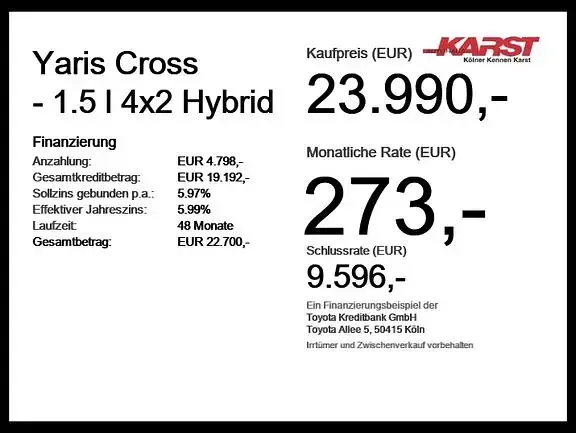 Gebraucht Toyota Yaris Plus 130 PS (95 kW) 2024 Marlin grau metallic Kleinwagen