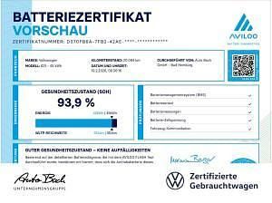 Gebraucht VW ID.3 Pure 110 kW (150 PS) 2021 Grau (mondsteingrau/schwarz) Kleinwagen