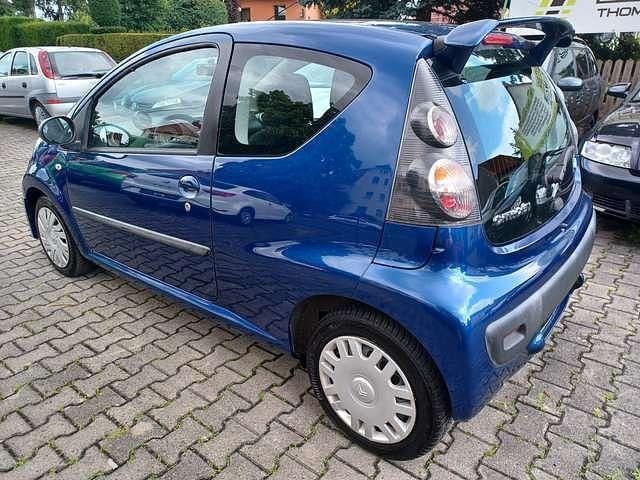 Gebraucht Citroën C1 Style 68 PS (50 kW) 2007 Blau 8m6/metallic Kleinwagen
