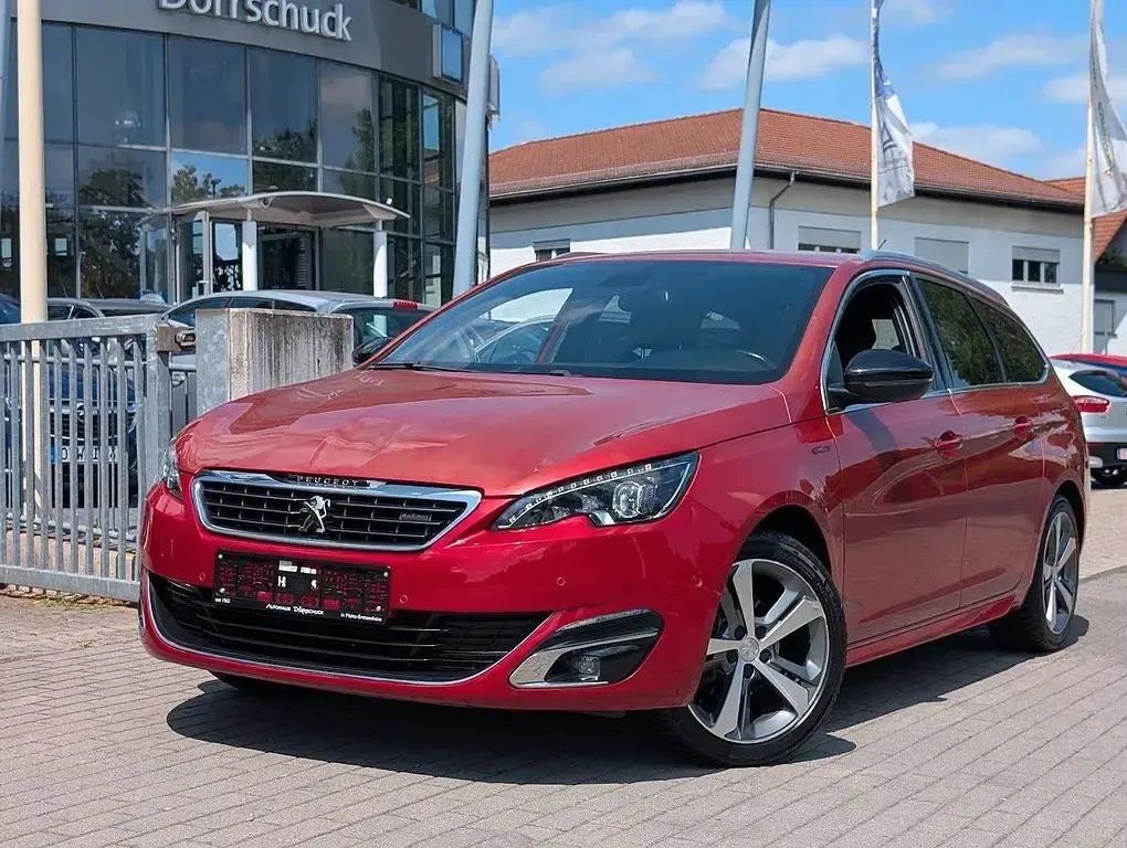Gebraucht Peugeot 308 SW GT-line 131 PS (96 kW) 2017 Rot Kombi