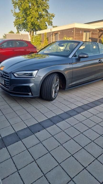 Gebraucht Audi A5 Cabriolet S-Line 190 PS (139 kW) 2018 Grau Cabrio