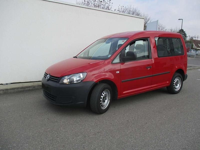 Gebraucht VW Caddy 105 PS (77 kW) 2012 Rot Van / Kleinbus