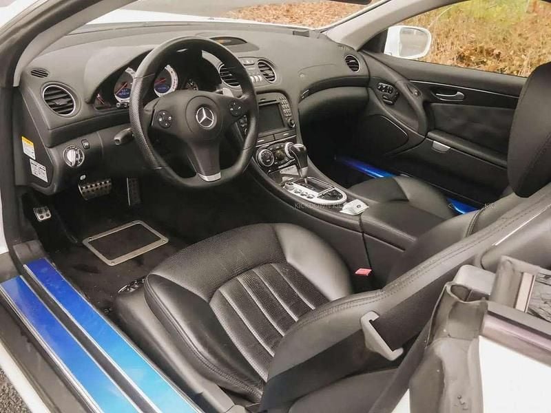 Gebraucht Mercedes SL63 AMG AMG 525 PS (386 kW) 2008 Weiß Cabrio