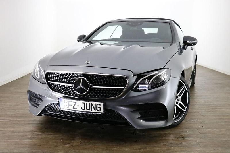 Grau Gebraucht 2018 Mercedes E300 AMG Cabrio | 36.990 € (Superpreis) - Bild 1/4
