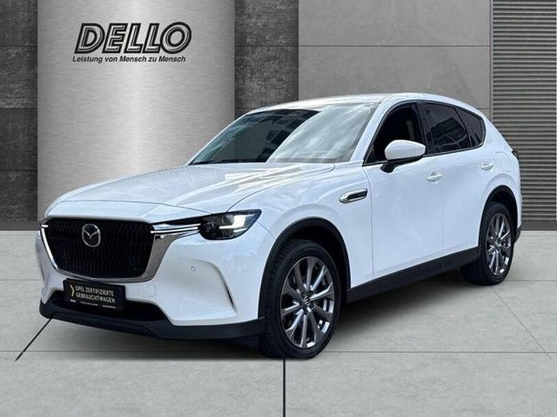 Arctic white Gebraucht 2024 Mazda CX-60 Exclusive-Line SUV | 45.990 € (Fairer Preis) - Bild 1/4