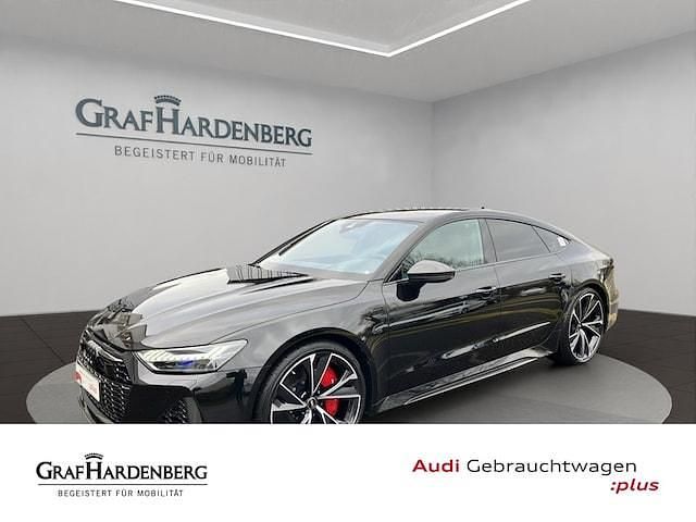 Mythosschwarz metallic Gebraucht 2022 Audi RS7 Ambiente Kleinwagen | 88.910 € (Fairer Preis) - Bild 1/4