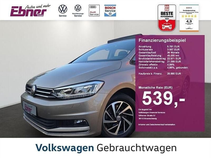 Beige Gebraucht 2019 VW Touran Join Van / Kleinbus | 26.880 € (Fairer Preis) - Bild 1/4