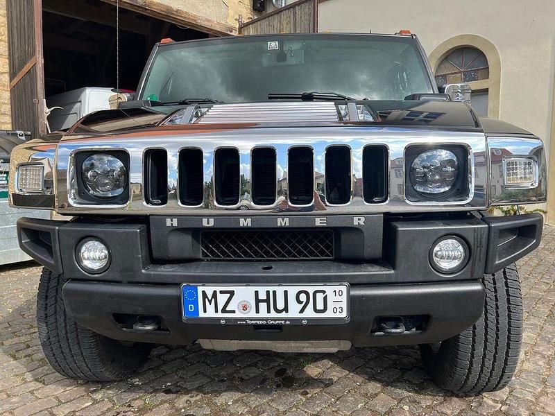 Schwarz Gebraucht 2010 Hummer H2 SUV | 39.990 € - Bild 1/4