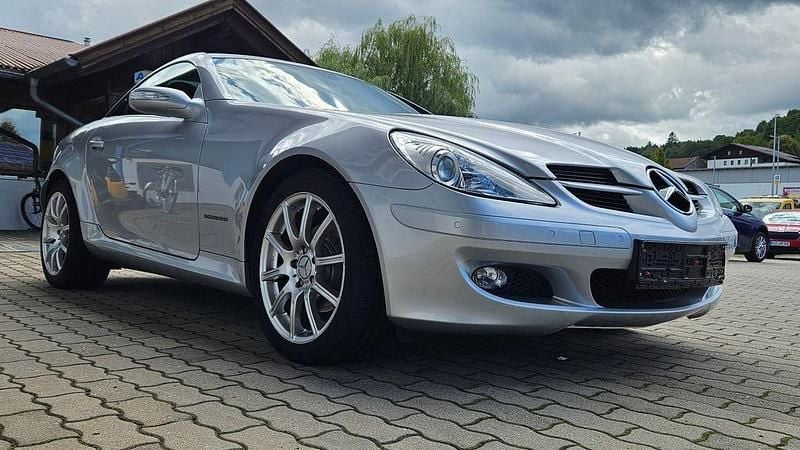 Silber Gebraucht 2005 Mercedes SLK200 Cabrio | 10.000 € (Guter Preis) - Bild 1/4