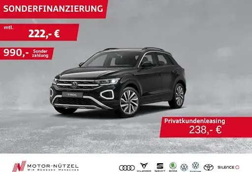 Gebraucht VW T-Roc Move 116 PS (85 kW) 2024 Schwarz SUV