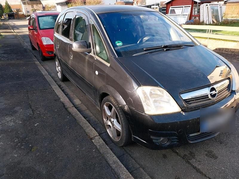 Gebraucht Opel Meriva 90 PS (66 kW) 2009 Schwarz Van / Kleinbus