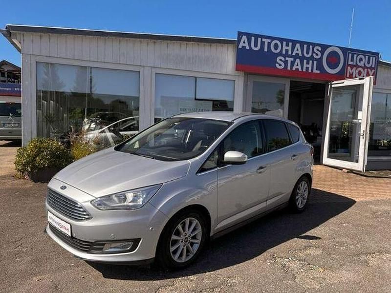 Silber Gebraucht 2018 Ford C-MAX Titanium Van / Kleinbus | 10.990 € (Fairer Preis) - Bild 1/4
