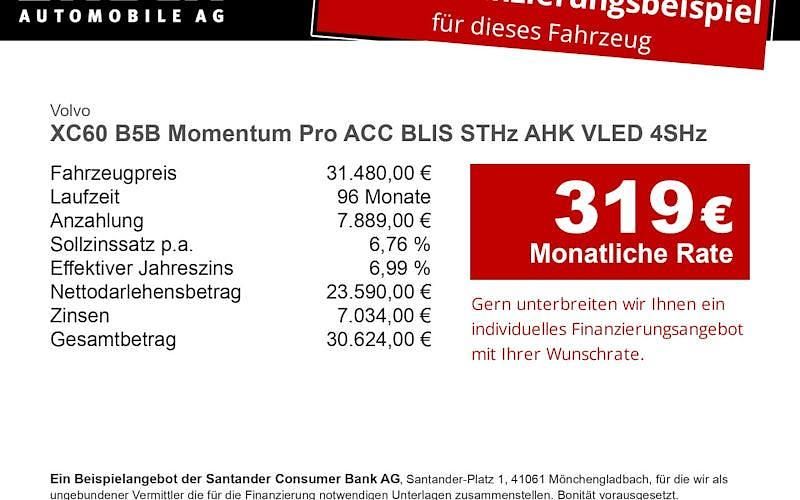 Gebraucht Volvo XC60 Momentum 250 PS (183 kW) 2021 Grau SUV