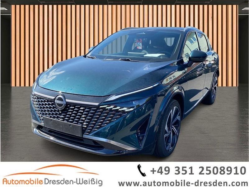 Grün ocean deep (metallic) Gebraucht 2024 Nissan Qashqai Tekna+ SUV | 29.980 € (Guter Preis) - Bild 1/3