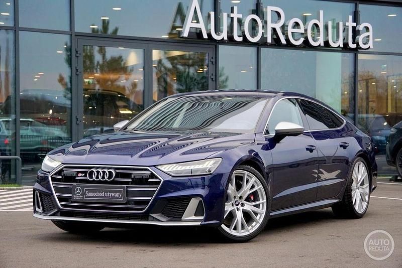 Blau Gebraucht 2020 Audi S7 Sportback Sport Kleinwagen | 60.700 € (Etwas zu teuer) - Bild 1/4