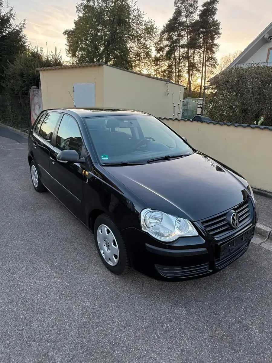 Gebraucht VW Polo Edition 54 PS (39 kW) 2007 Schwarz Kleinwagen