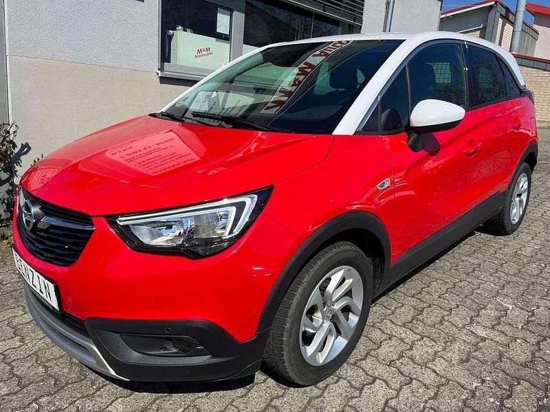 Gebraucht Opel Crossland X 82 PS (60 kW) 2018 Lava rot SUV