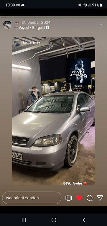 Gebraucht Opel Astra 147 PS (108 kW) 2004 Grau Coupé