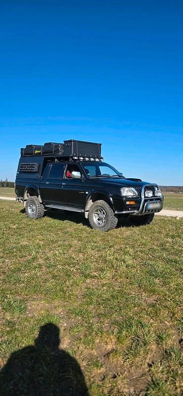 Gebraucht Mitsubishi L200 115 PS (84 kW) 2002 Schwarz Pickup