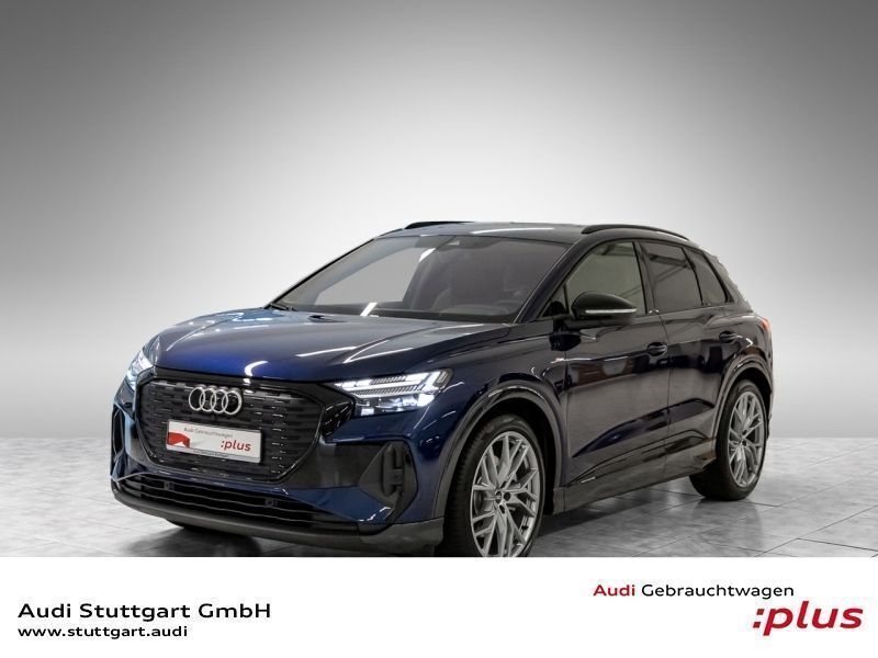 Navarrablau metallic Gebraucht 2023 Audi Q4 e-tron Sport SUV | 49.820 € (Teuer) - Bild 1/4