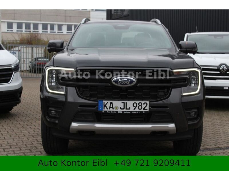 Schwarz Gebraucht 2024 Ford Ranger Wildtrack Abholung | 52.450 € (Teuer) - Bild 1/4