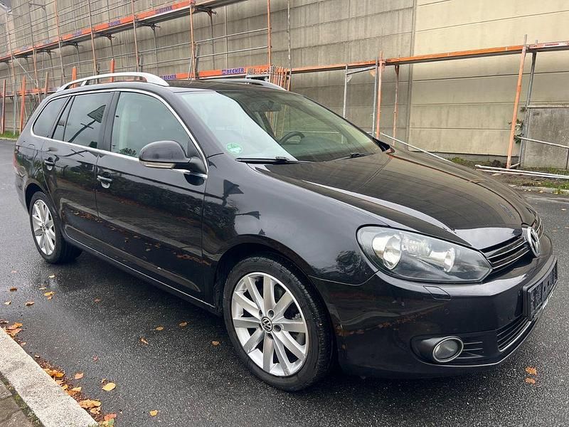 Schwarz Gebraucht 2011 VW Golf VI Highline Kombi | 3.200 € (Teuer) - Bild 1/4