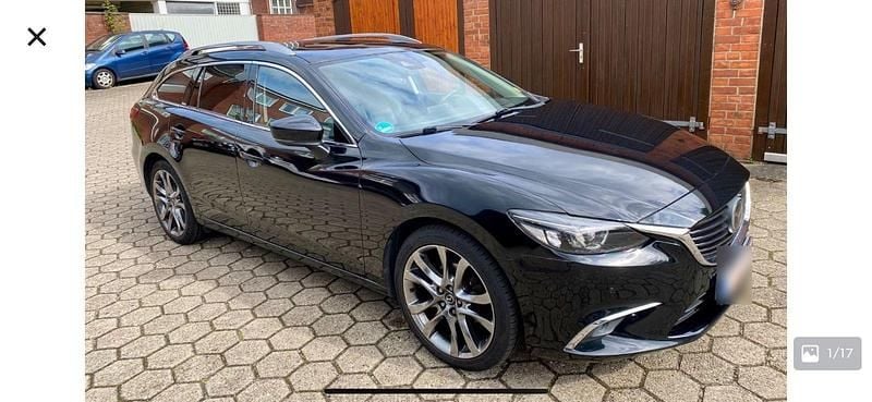 Gebraucht Mazda 6 Nakama Intense 175 PS (128 kW) 2017 Schwarz Kombi