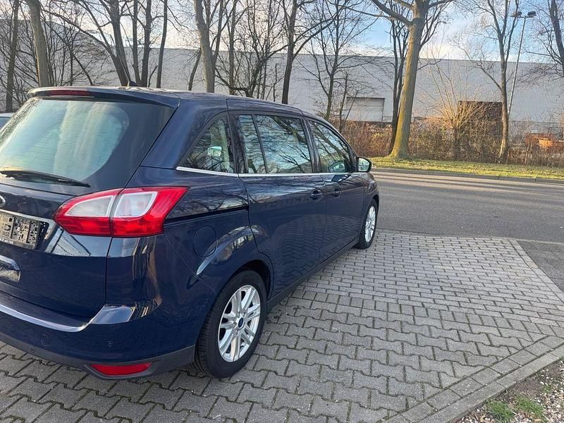 Gebraucht Ford Grand C-Max Titanium 116 PS (85 kW) 2015 Blau Van / Kleinbus