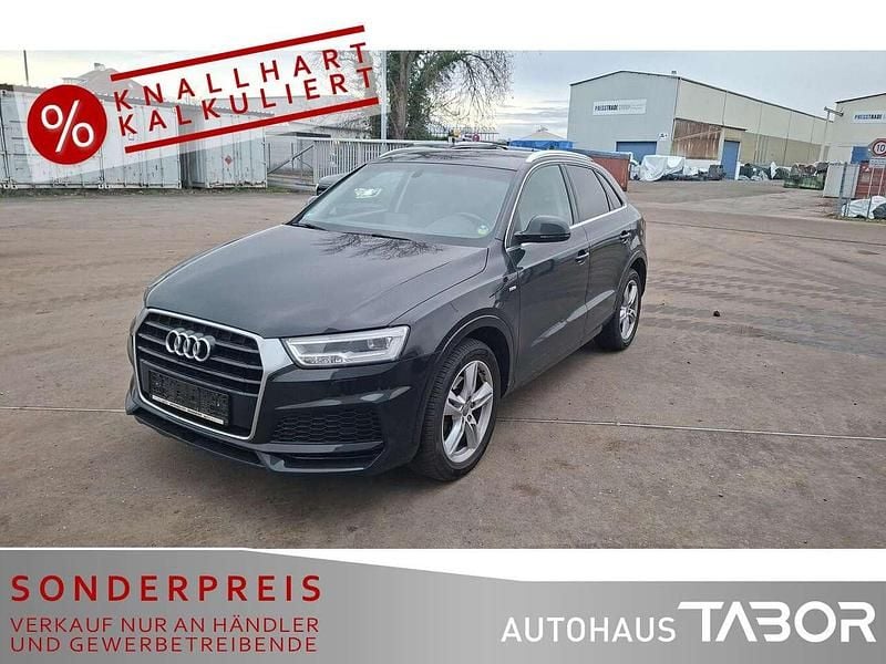 Second-hand Audi Q3 S-Line 150 CP (110 kW) 2017 Negru SUV