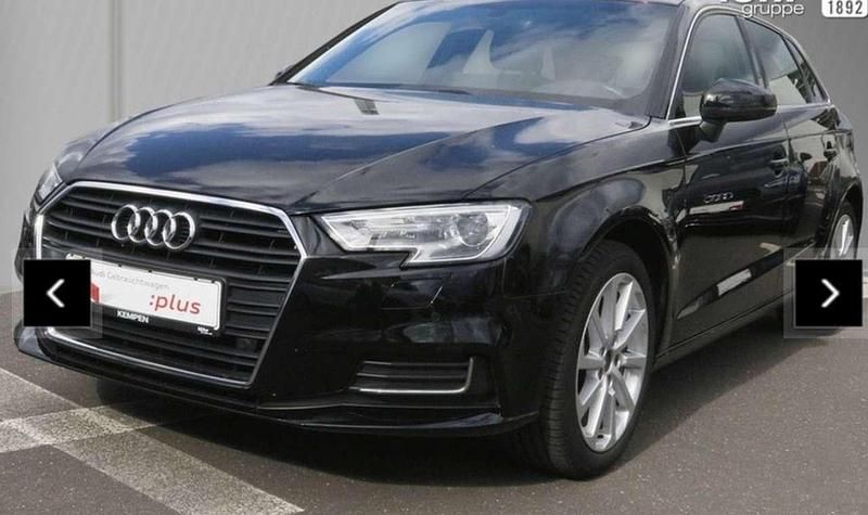 Gebraucht Audi A3 Sportback Design 150 PS (110 kW) 2018 Schwarz Kleinwagen
