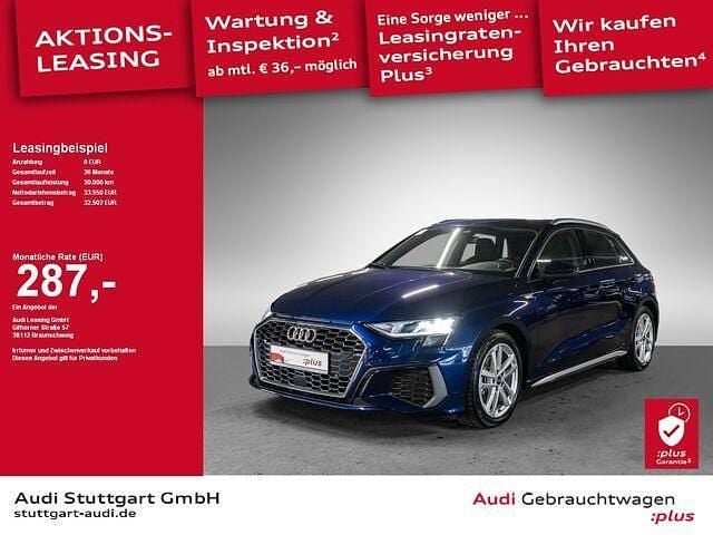 Gebraucht Audi A3 S-Line 150 PS (110 kW) 2024 Blau Limousine