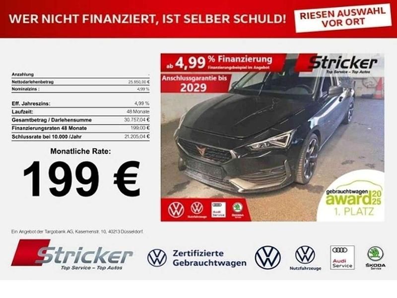 Mitternachtsschwarz Gebraucht 2024 Cupra Leon Kombi | 25.949 € (Superpreis) - Bild 1/3