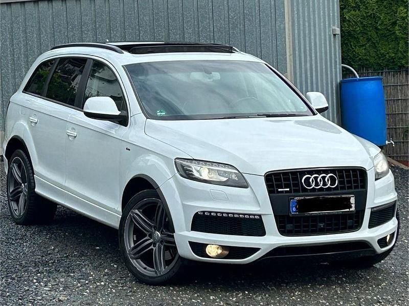 Weiß Gebraucht 2013 Audi Q7 S-Line SUV | 12.999 € - Bild 1/4