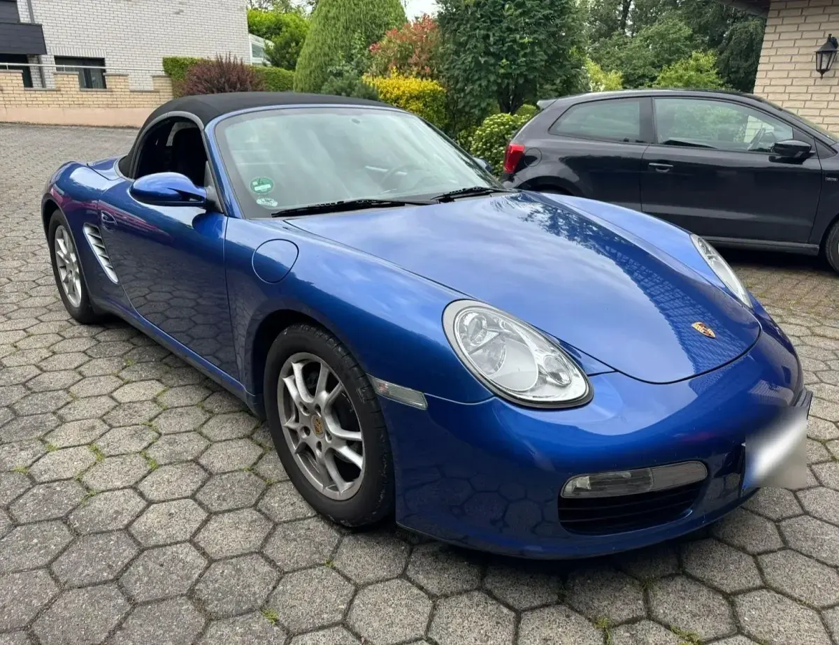 Gebraucht Porsche Boxster 245 PS (180 kW) 2007 Blau Cabrio