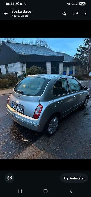 Gebraucht Nissan Micra 80 PS (58 kW) 2006 Silber Kleinwagen