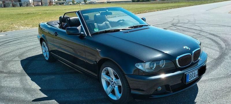 Schwarz Gebraucht 2003 BMW 320 Cabriolet Sport Line Cabrio | 5.000 € (Fairer Preis) - Bild 1/4
