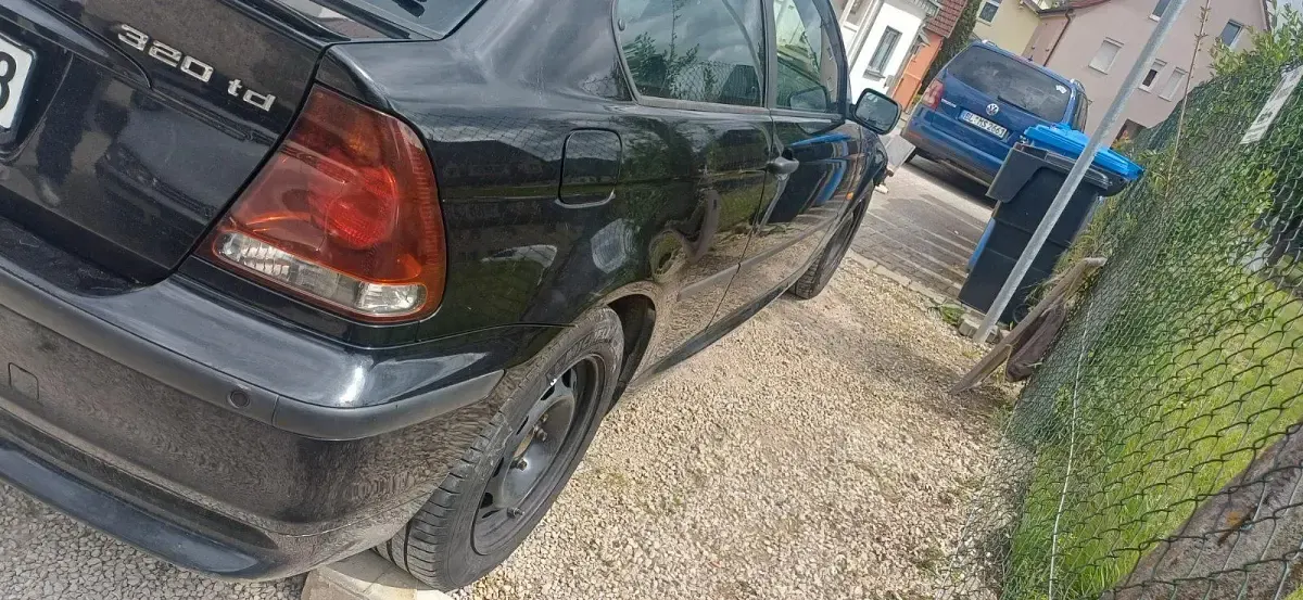 Usata BMW 320 150 CV (110 kW) 2003 Nero Coupé