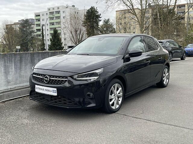 Schwarz lackierung schwarz perla nera/ty (metallic) Gebraucht 2023 Opel Corsa Elegance Kleinwagen | 17.555 € (Fairer Preis) - Bild 1/2