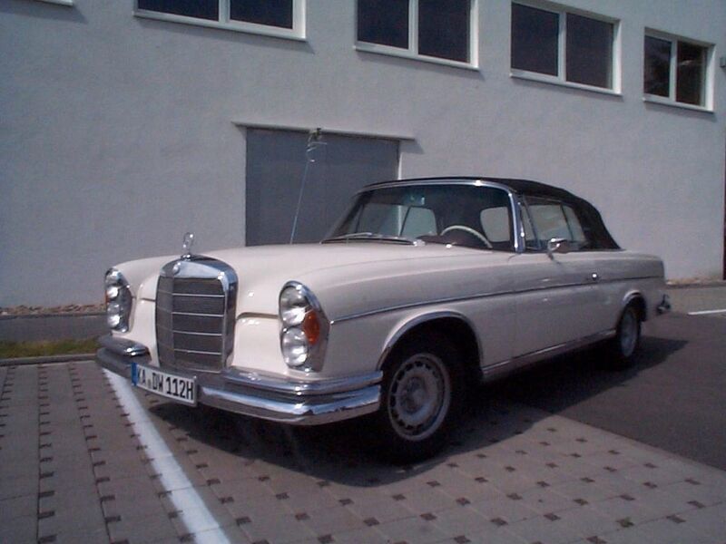 Beige Gebraucht 1965 Mercedes W112 SE Cabrio | 199.000 € - Bild 1/4