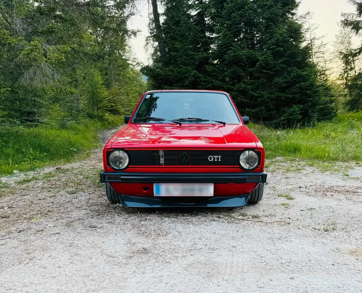Gebraucht VW Golf II GTI 112 PS (82 kW) 1983 Rot Kleinwagen