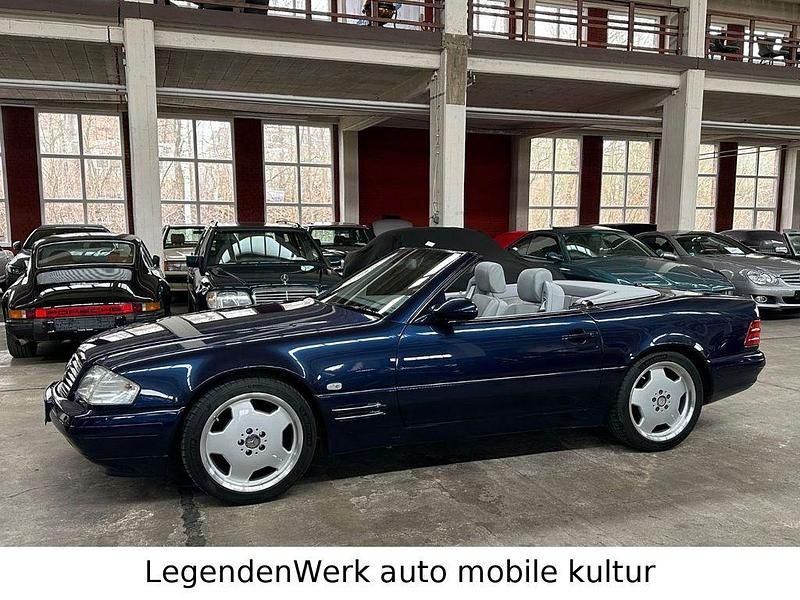 Gebraucht Mercedes SL320 AMG 224 PS (164 kW) 1999 Azuritblau metallic 366 Cabrio