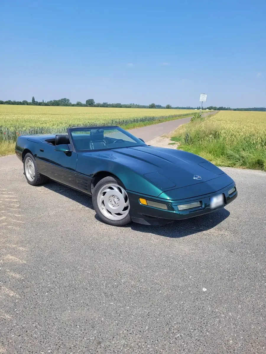 Gebraucht Corvette C4 306 PS (225 kW) 1992 Grün Cabrio