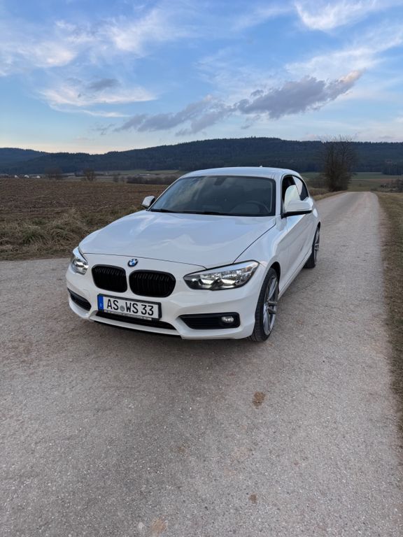 Gebraucht BMW 116 Advantage 109 PS (80 kW) 2015 Weiß Kleinwagen