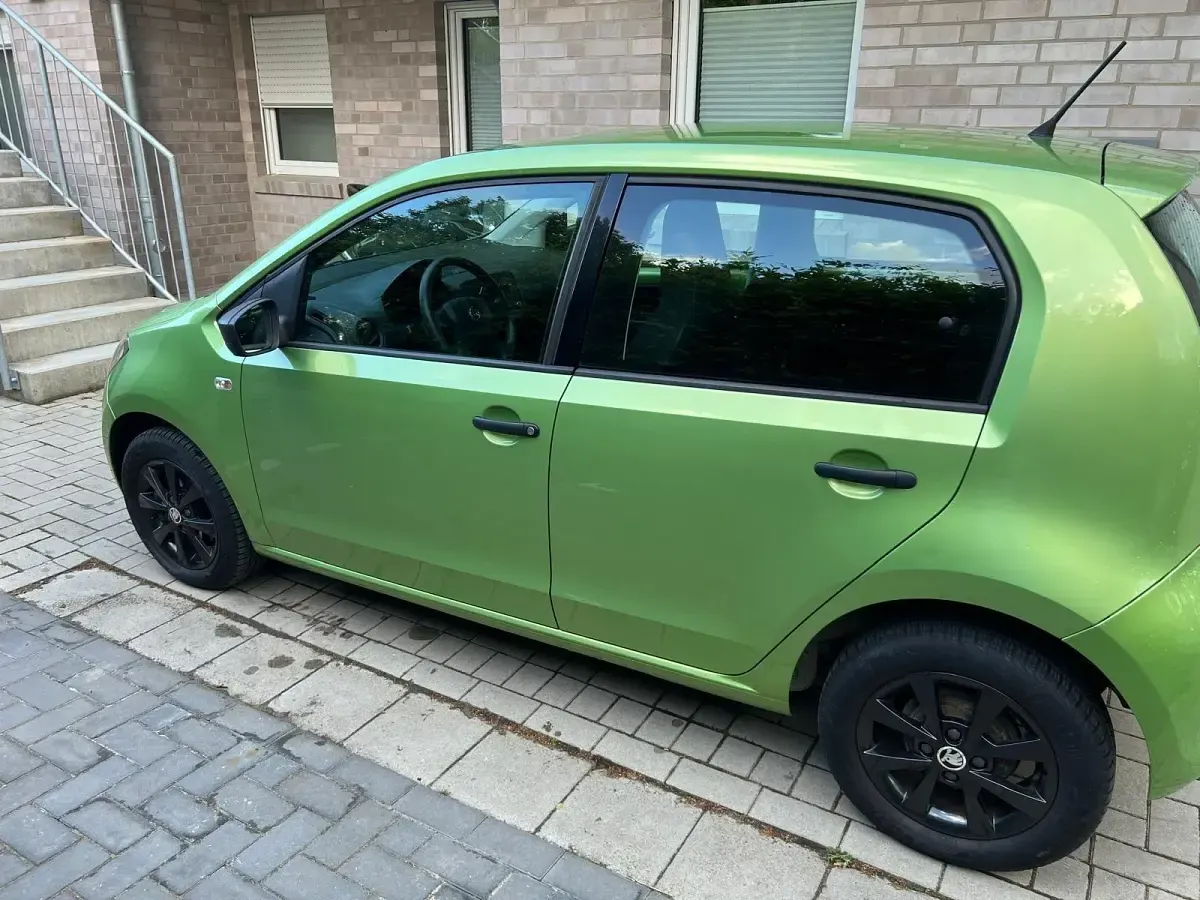 Gebraucht Skoda Citigo 60 PS (44 kW) 2013 Grün Kleinwagen