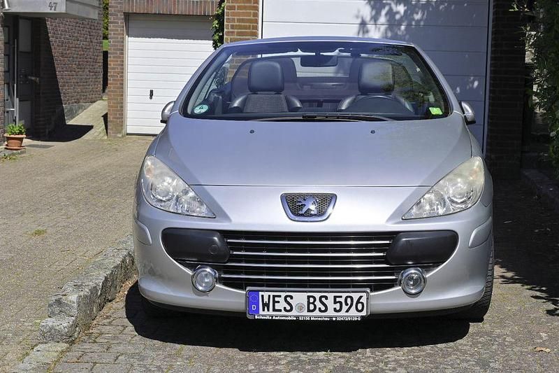 Gebraucht Peugeot 307 CC 109 PS (80 kW) 2008 Silber Cabrio