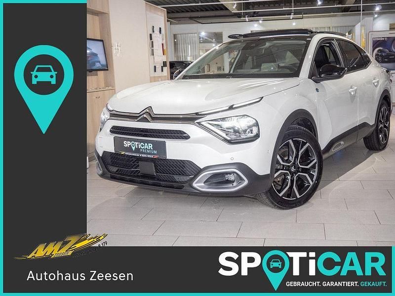 Weiß Gebraucht 2023 Citroën e-C4 Shine SUV | 21.440 € (Fairer Preis) - Bild 1/4