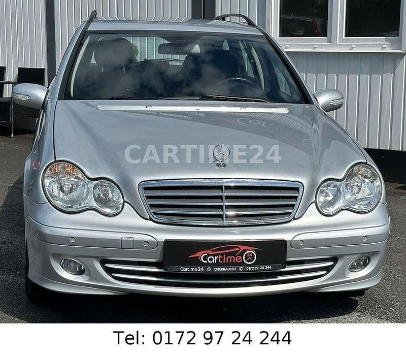 Iridiumsilber metalliclack Gebraucht 2006 Mercedes C280 Kombi | 5.599 € (Teuer) - Bild 1/4