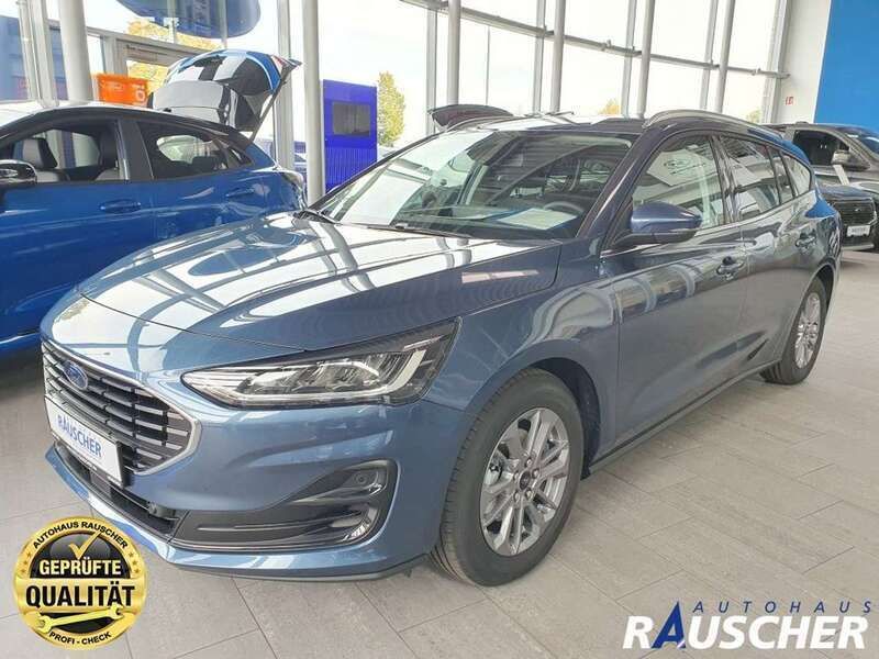 Blau schwarz Neu 2024 Ford Focus Titanium Kombi | 30.990 € (Fairer Preis) - Bild 1/4