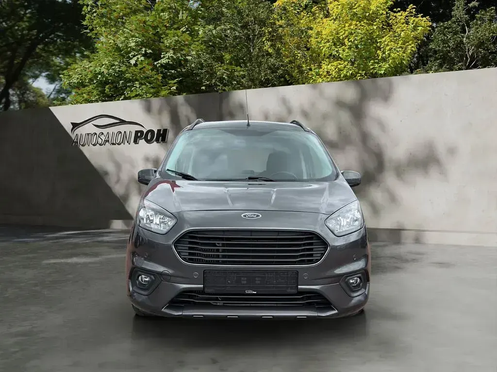 Gebraucht Ford Tourneo Courier Sport 101 PS (74 kW) 2019 Grau Van / Kleinbus